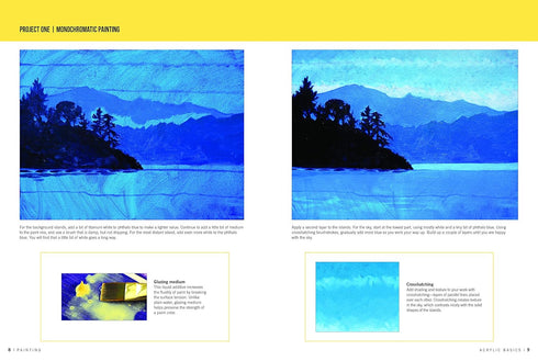 How To Draw & Paint Acrylic Ba